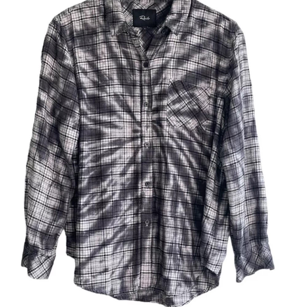 Rails- Women’s Milo in Black Swirl Tie Dye size small